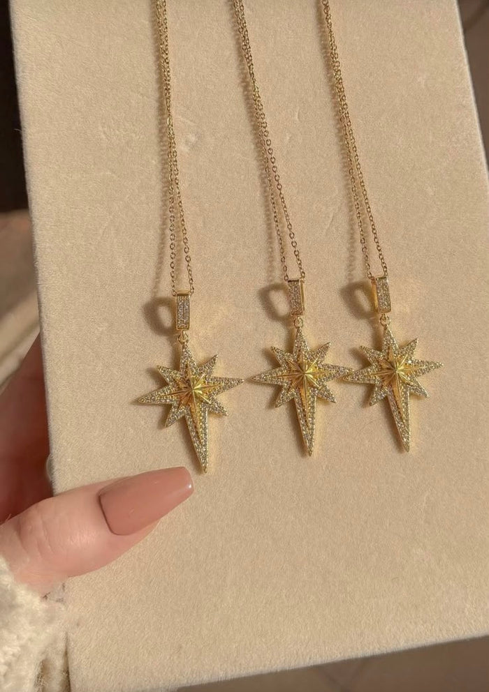 North star necklace