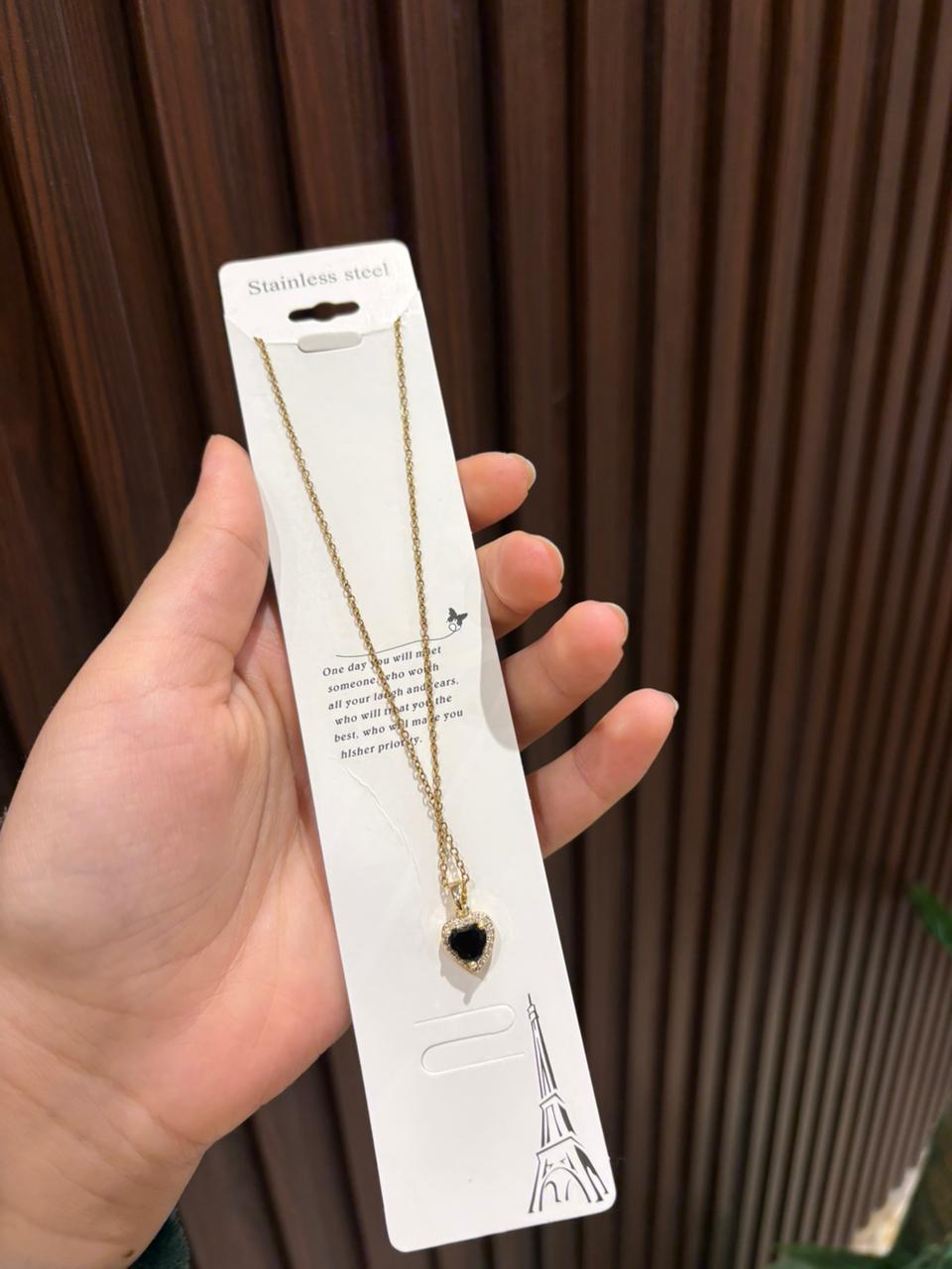 Black Pandora necklace