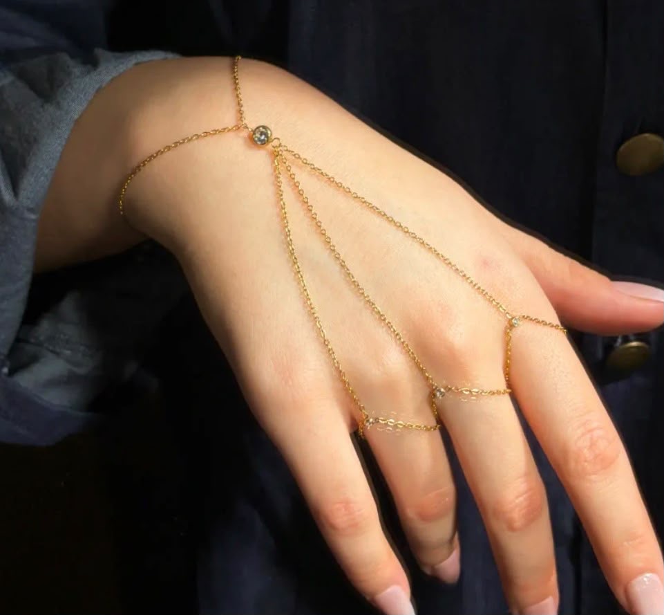 3 fingers hand chain