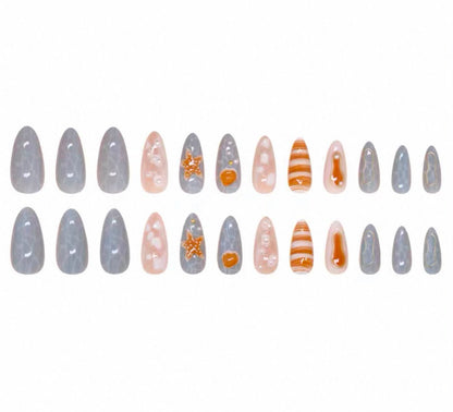 Summer nails 24ps