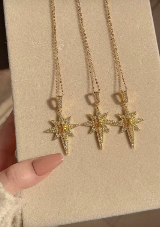North star necklace