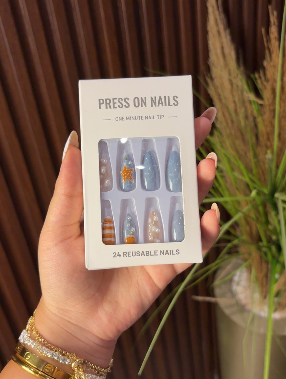 Summer nails 24ps