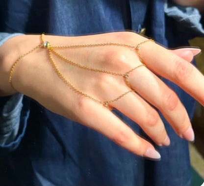 3 fingers hand chain