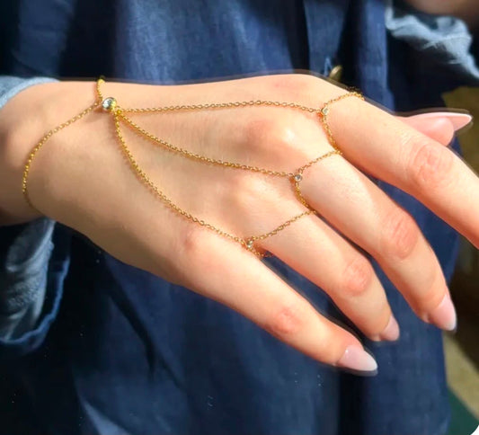 3 fingers hand chain
