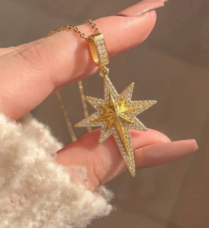 North star necklace