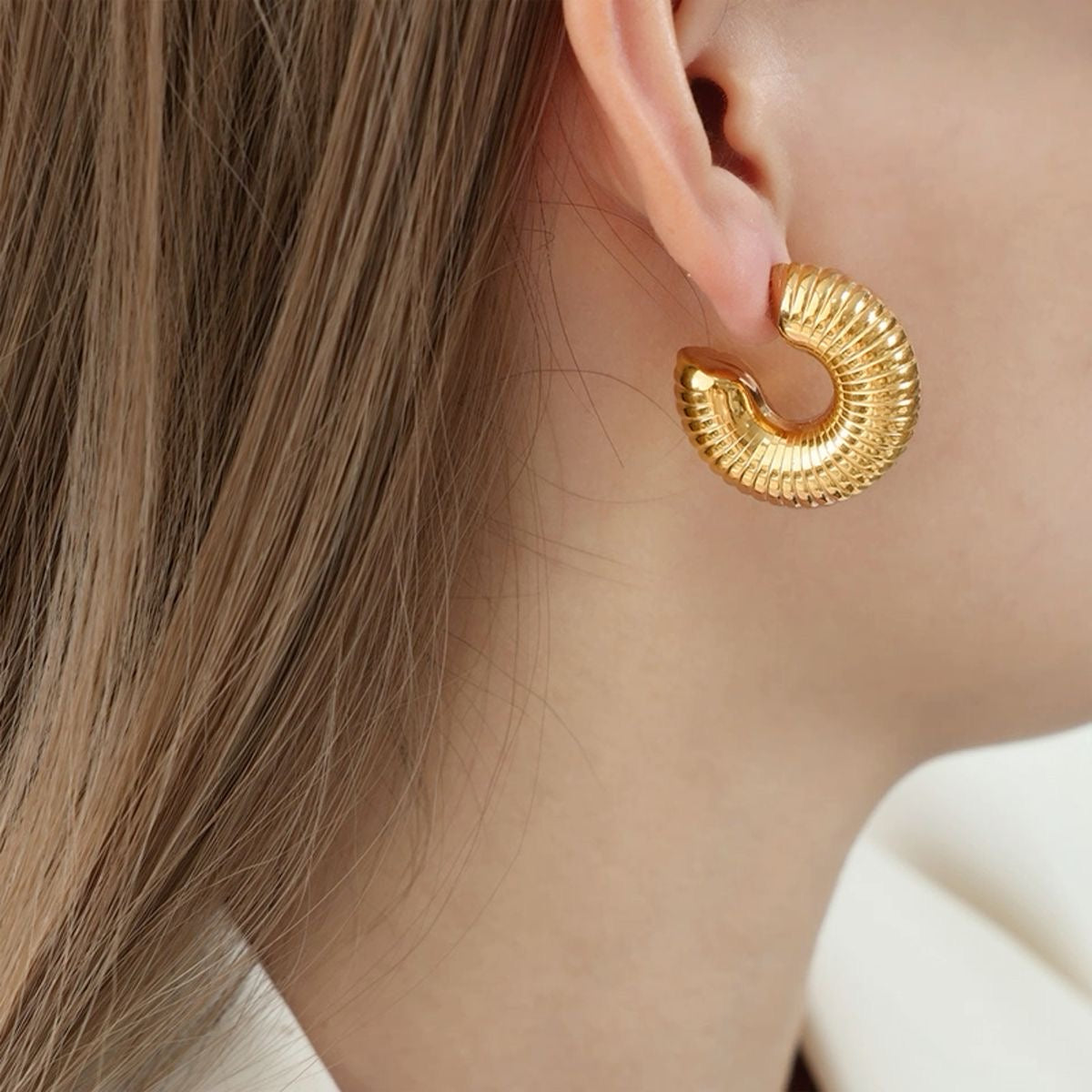 Hoops earrings set 1