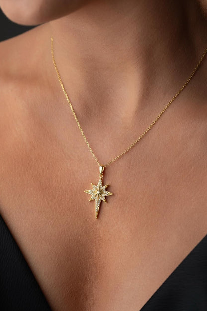 North star necklace
