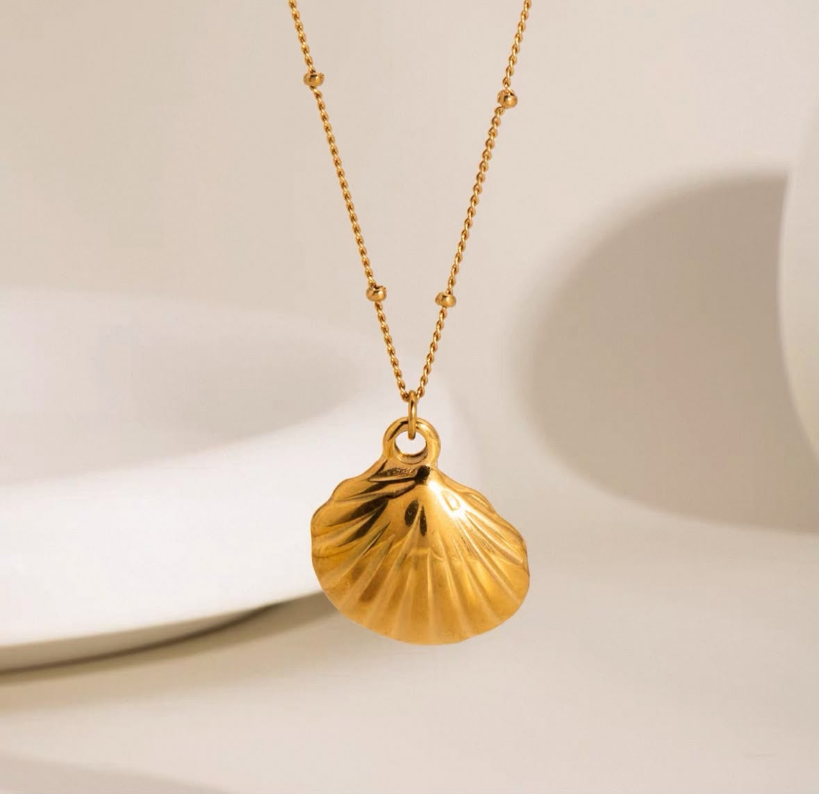Seashell necklace