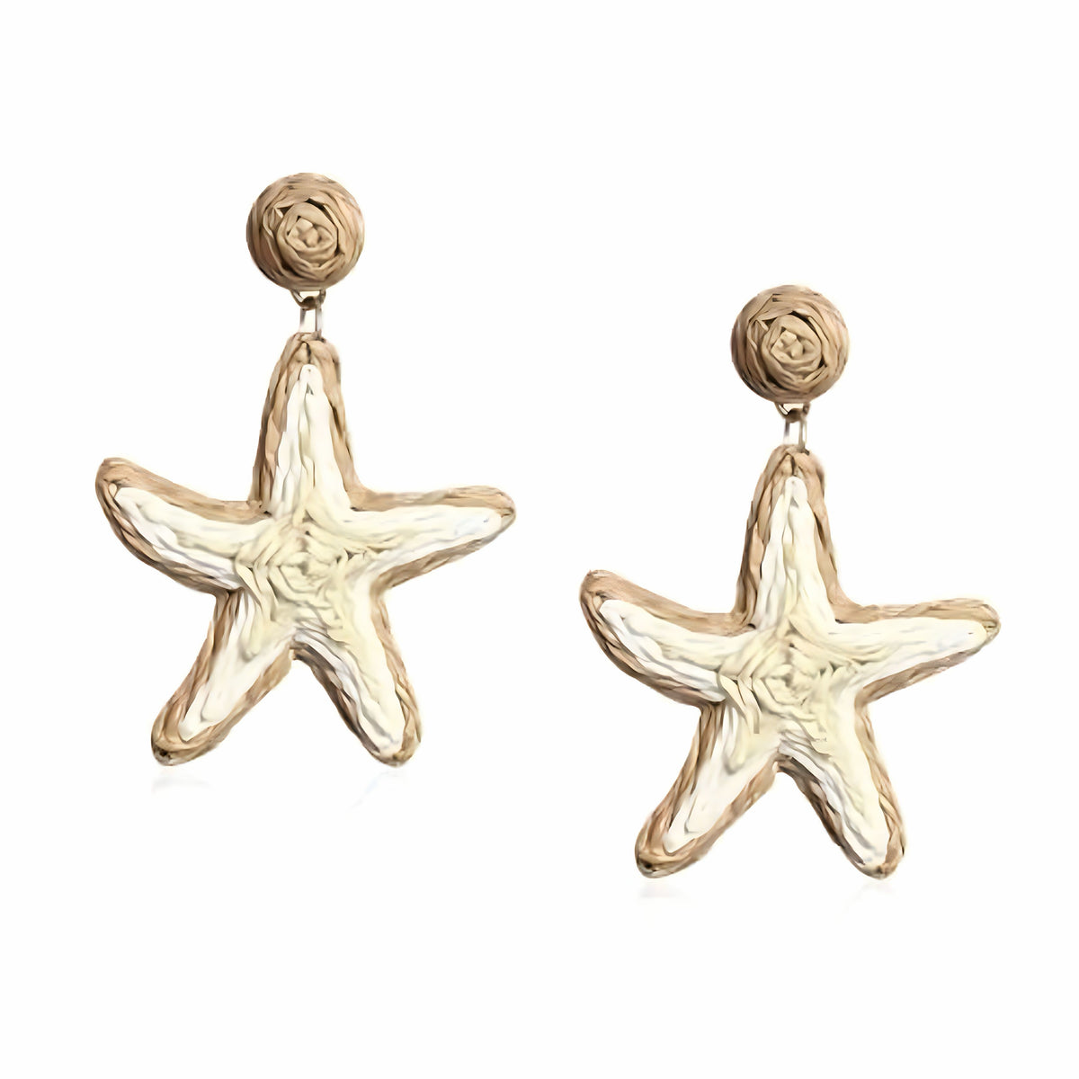 Starfish hand made earrings
