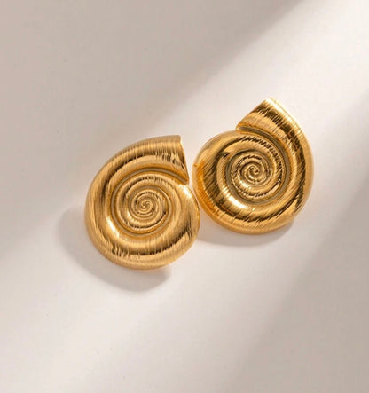 Snail earrings