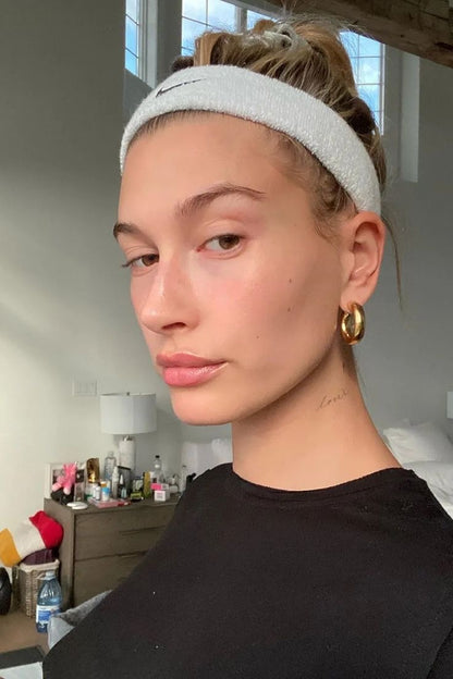 Hoops set 2 earrings Hailey Bieber inspired